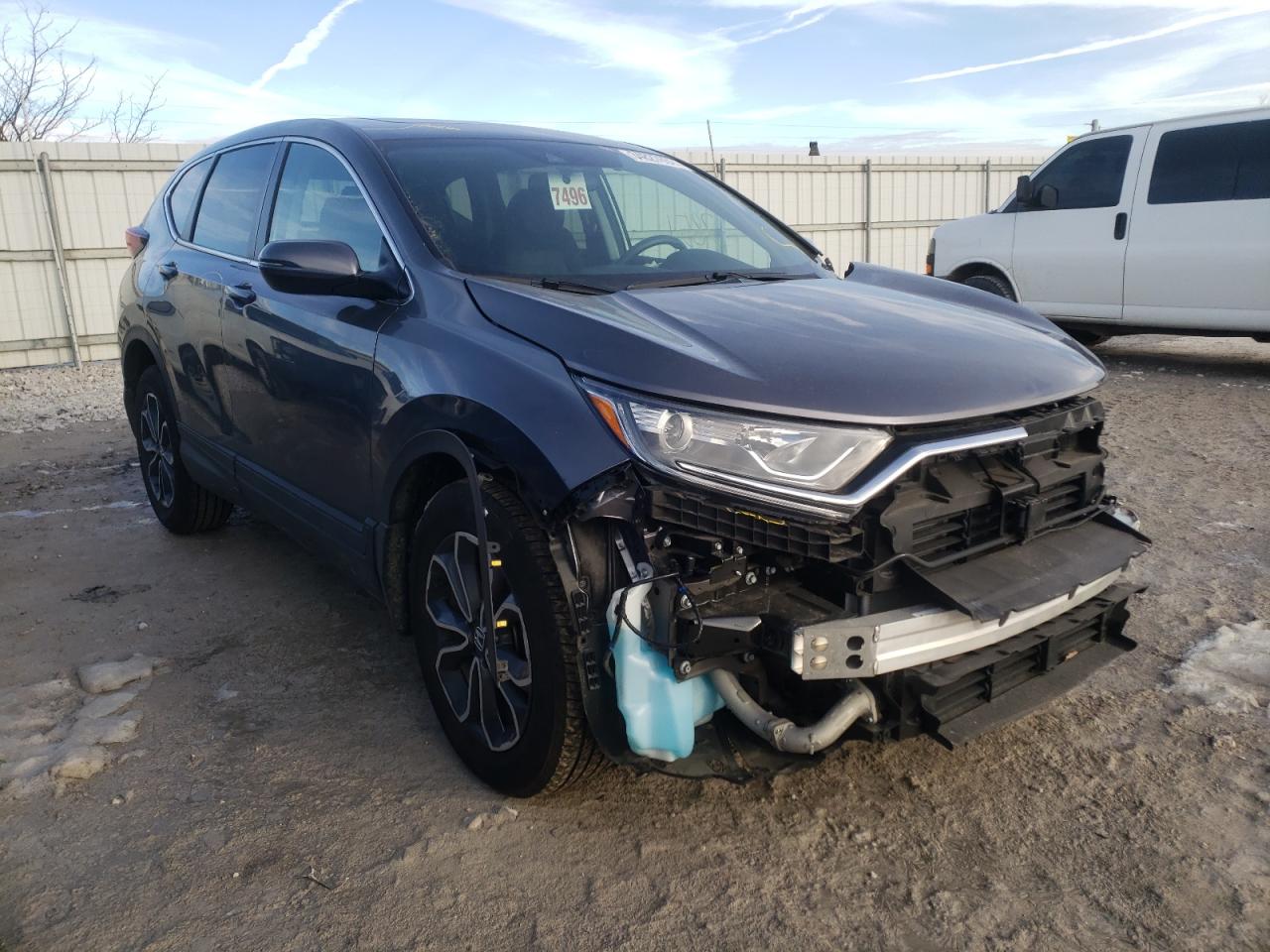 Photo 1 from auction – 2021 HONDA CR-V EX with VIN 5J6RW2H54ML002138