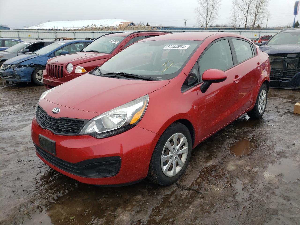 Photo 2 from auction – 2015 KIA RIO LX with VIN KNADM4A34F6438917