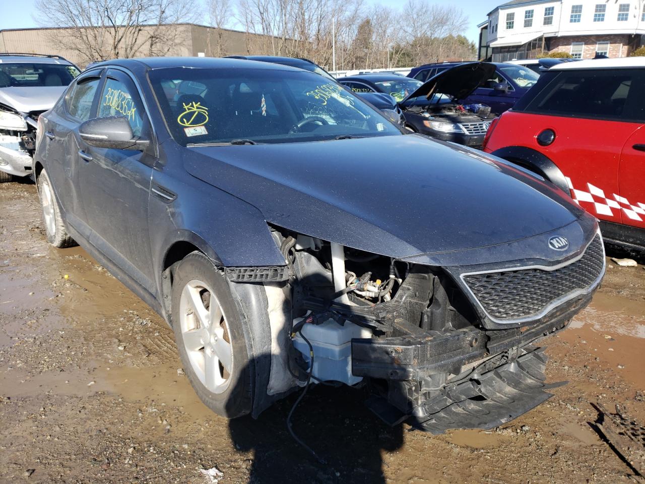 KIA OPTIMA LX 2015 with VIN KNAGM4A78F5562808 - Photo from auction