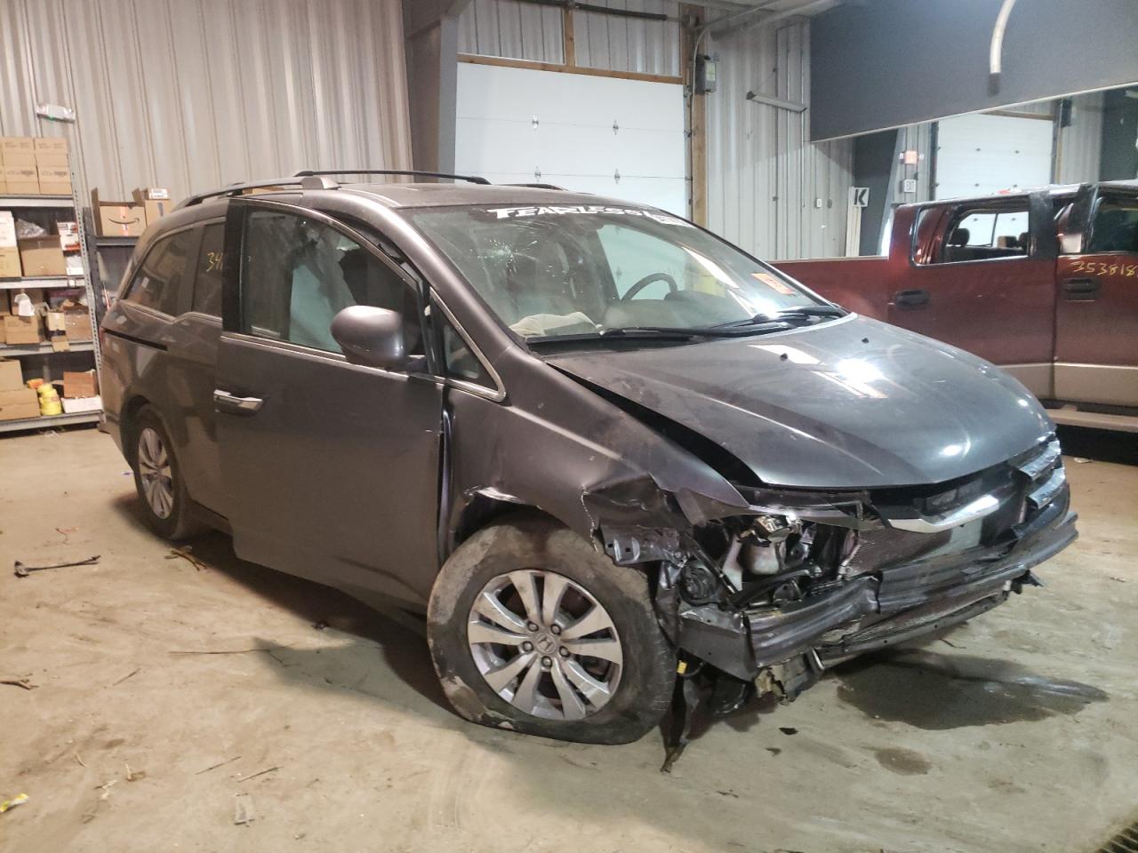 HONDA ODYSSEY EX 2014 with VIN 5FNRL5H60EB133659 - Photo from auction