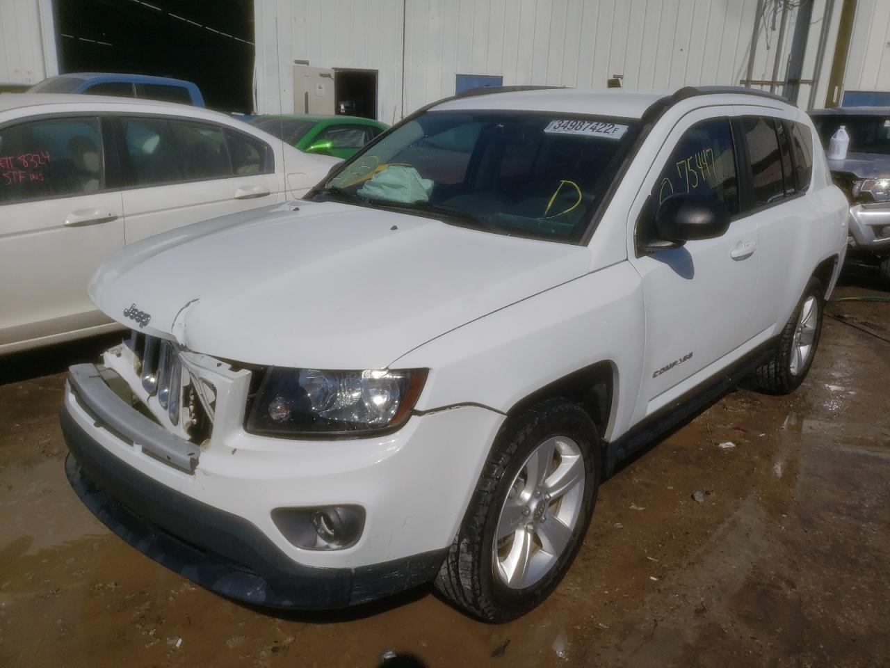 Photo 2 from auction – 2015 JEEP COMPASS SP with VIN 1C4NJCBB6FD420155