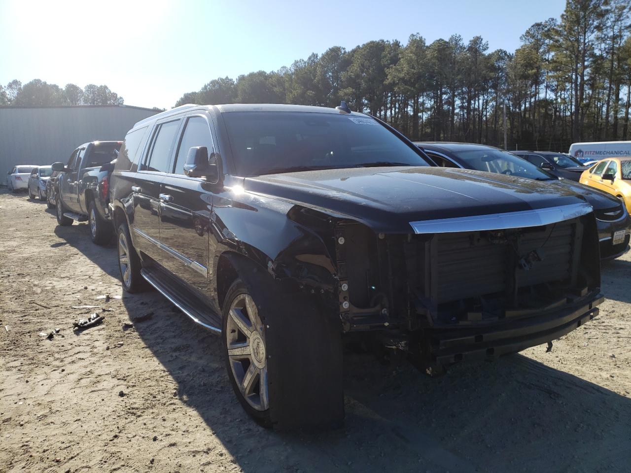 CADILLAC ESCALADE E 2017 with VIN 1GYS4HKJ7HR244103 - Photo from auction