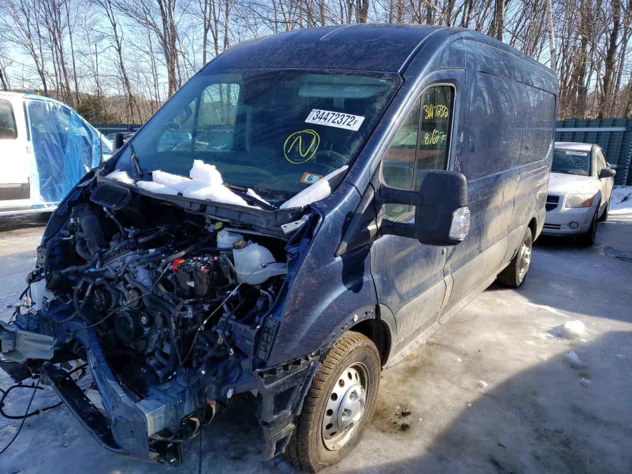 Photo 2 from auction – 2021 FORD TRANSIT T- with VIN 1FTBW2CG9MKA42057