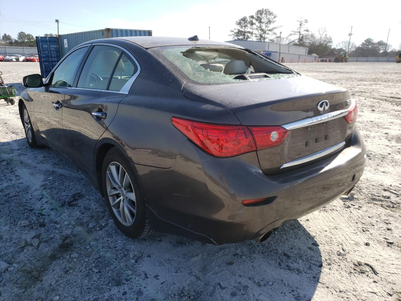 Photo 3 from auction – 2015 INFINITI Q50 BASE with VIN JN1BV7AP3FM332422