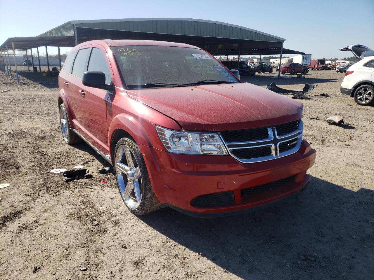 DODGE JOURNEY SE 2015 with VIN 3C4PDCAB6FT591967 - Photo from auction