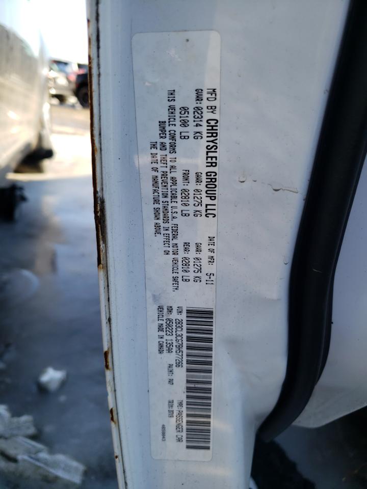 Photo 10 from auction – 2011 DODGE CHARGER with VIN 2B3CL3CG7BH577266