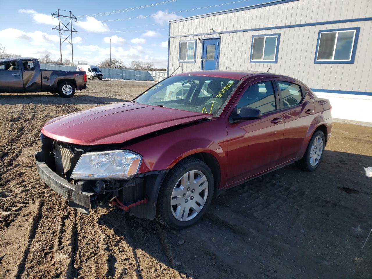 Photo 2 from auction – 2014 DODGE AVENGER SE with VIN 1C3CDZAB6EN190861