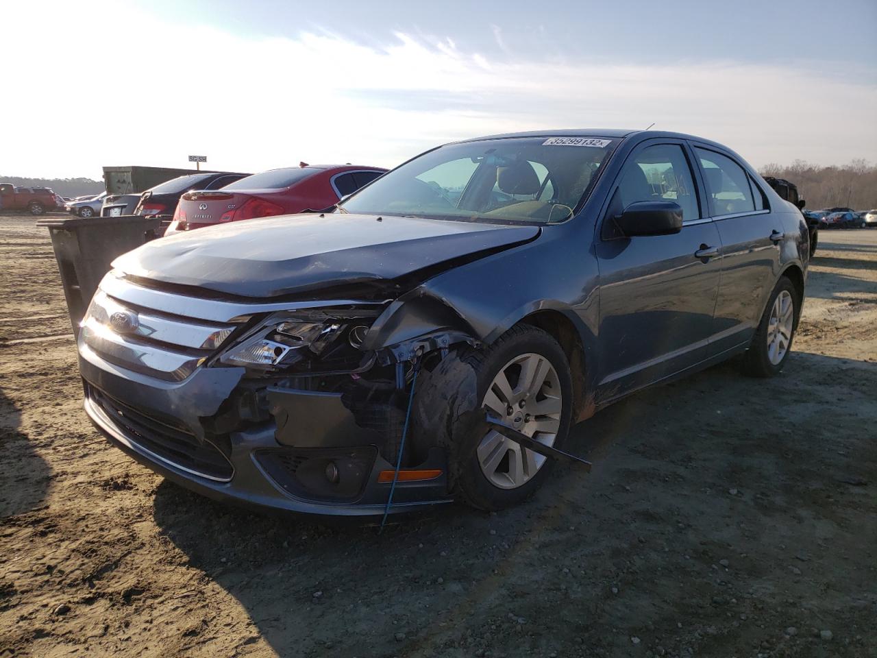 Photo 2 from auction – 2011 FORD FUSION SE with VIN 3FAHP0HA2BR287829