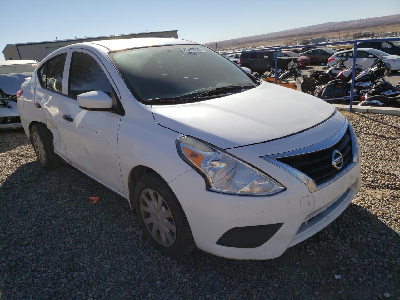 NISSAN VERSA S 2017 with VIN 3N1CN7AP0HL845970 - Photo from auction