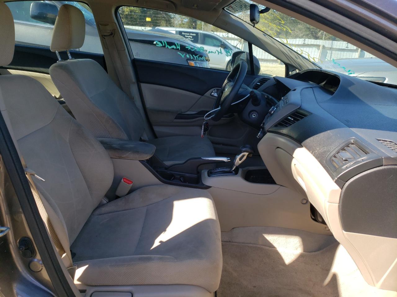 Photo 5 from auction – 2012 HONDA CIVIC EX with VIN 19XFB2F85CE383698
