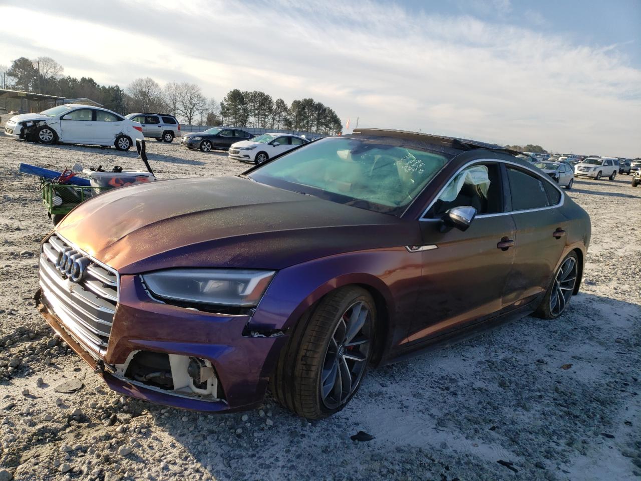 Photo 2 from auction – 2018 AUDI S5 PRESTIG with VIN WAUC4CF55JA078482