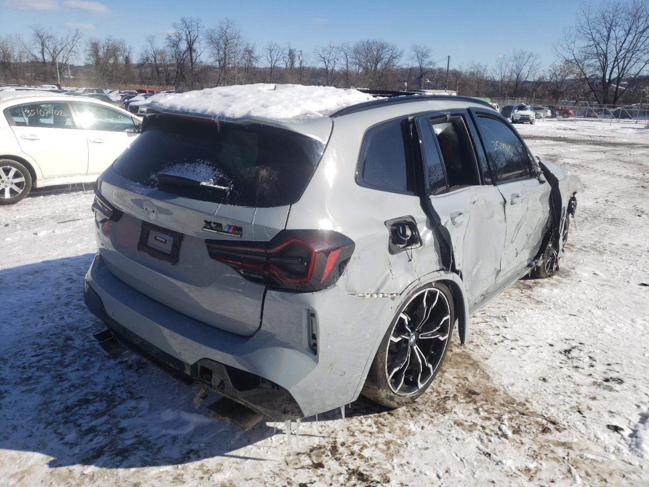 Photo 4 from auction – 2022 BMW X3 M with VIN 5YM13EC06N9J41816