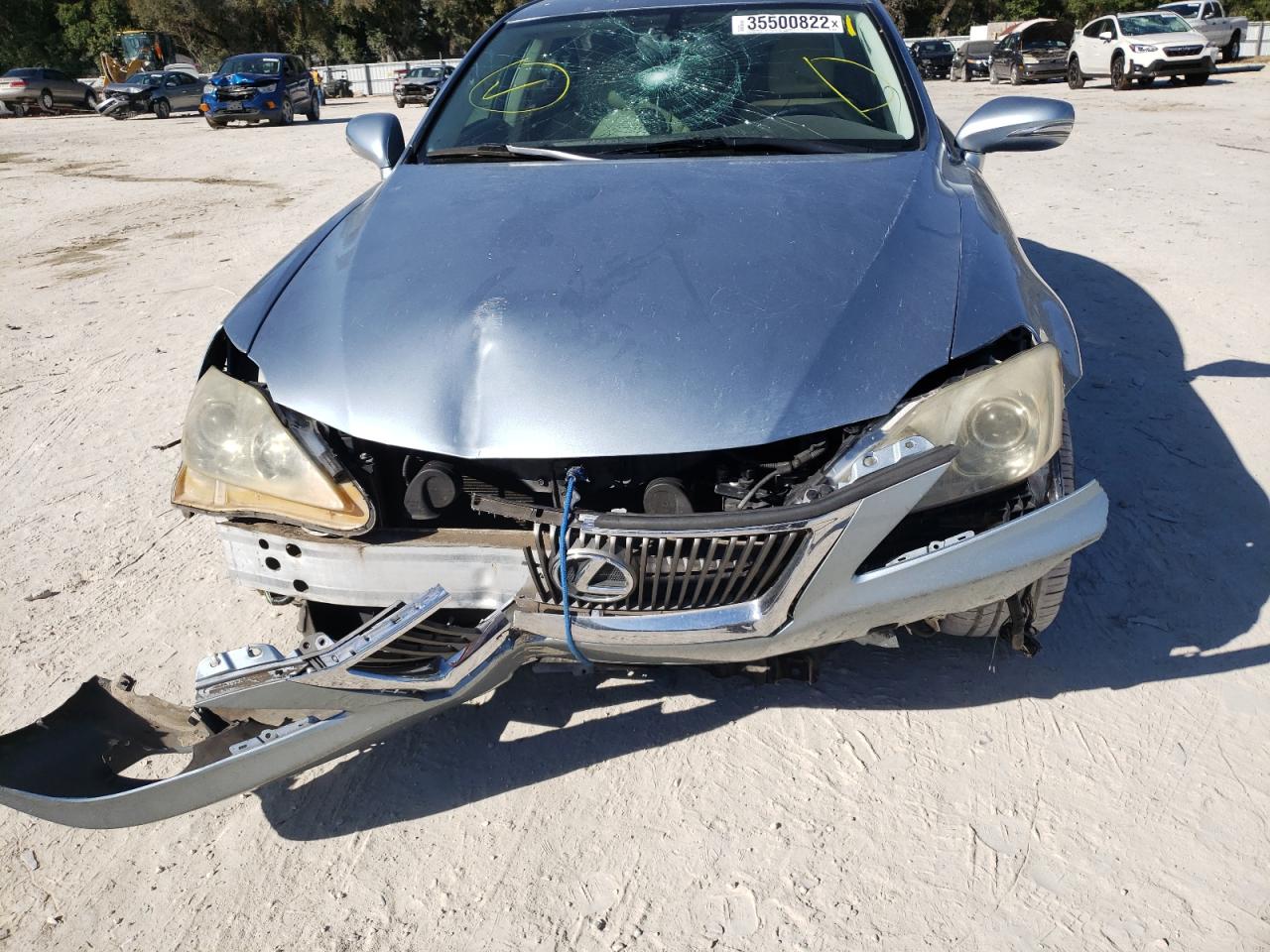 Photo 9 from auction – 2009 LEXUS IS 250 with VIN JTHBK262X92088109