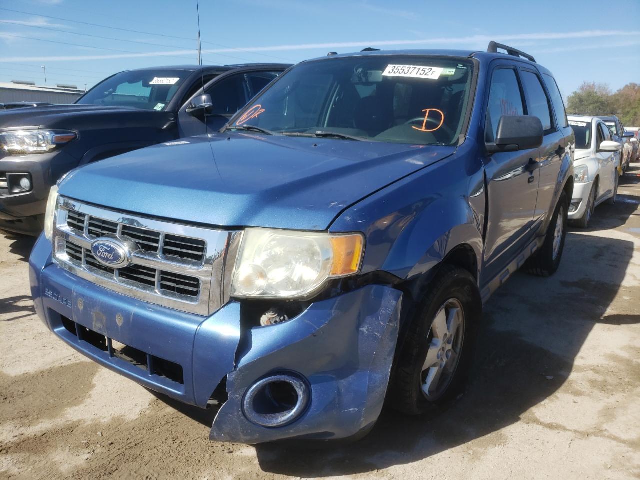 Photo 2 from auction – 2010 FORD ESCAPE XLT with VIN 1FMCU0D79AKC75747