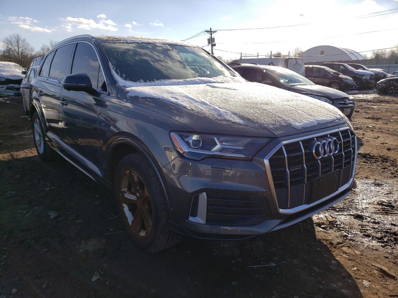 AUDI Q7 PREMIUM 2021 with VIN WA1AJAF74MD028842 - Photo from auction
