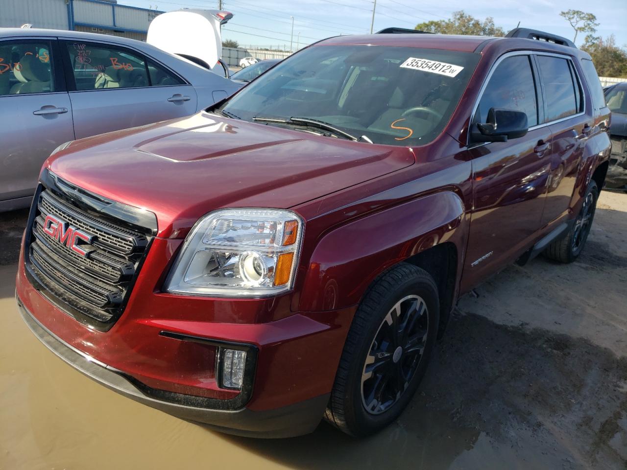 Photo 2 from auction – 2017 GMC TERRAIN SL with VIN 2GKALPEK8H6121655