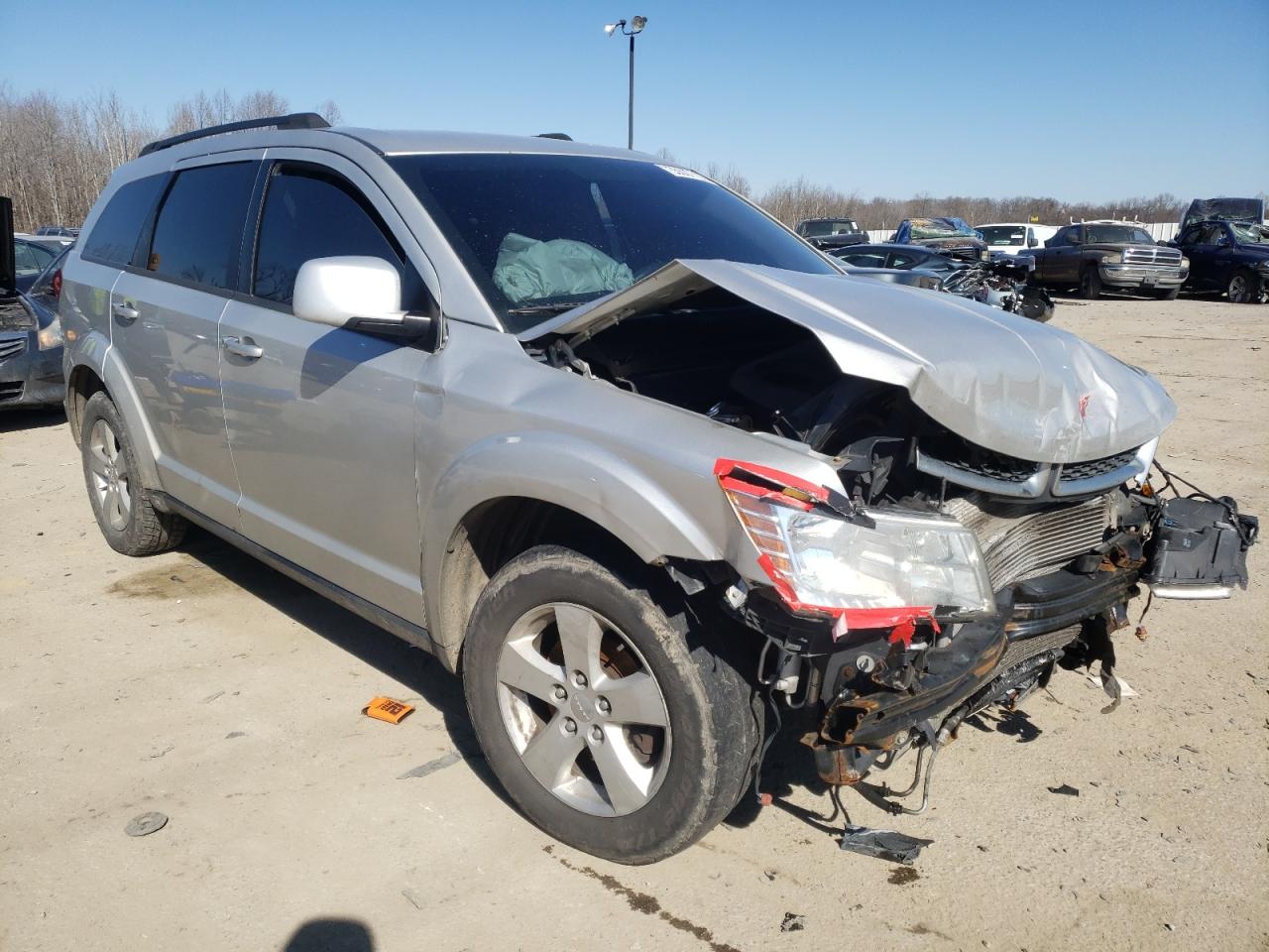 DODGE JOURNEY MA 2011 with VIN 3D4PH1FG9BT565390 - Photo from auction
