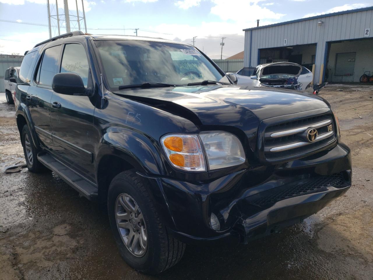 TOYOTA SEQUOIA LI 2004 with VIN 5TDBT48A44S232107 - Photo from auction