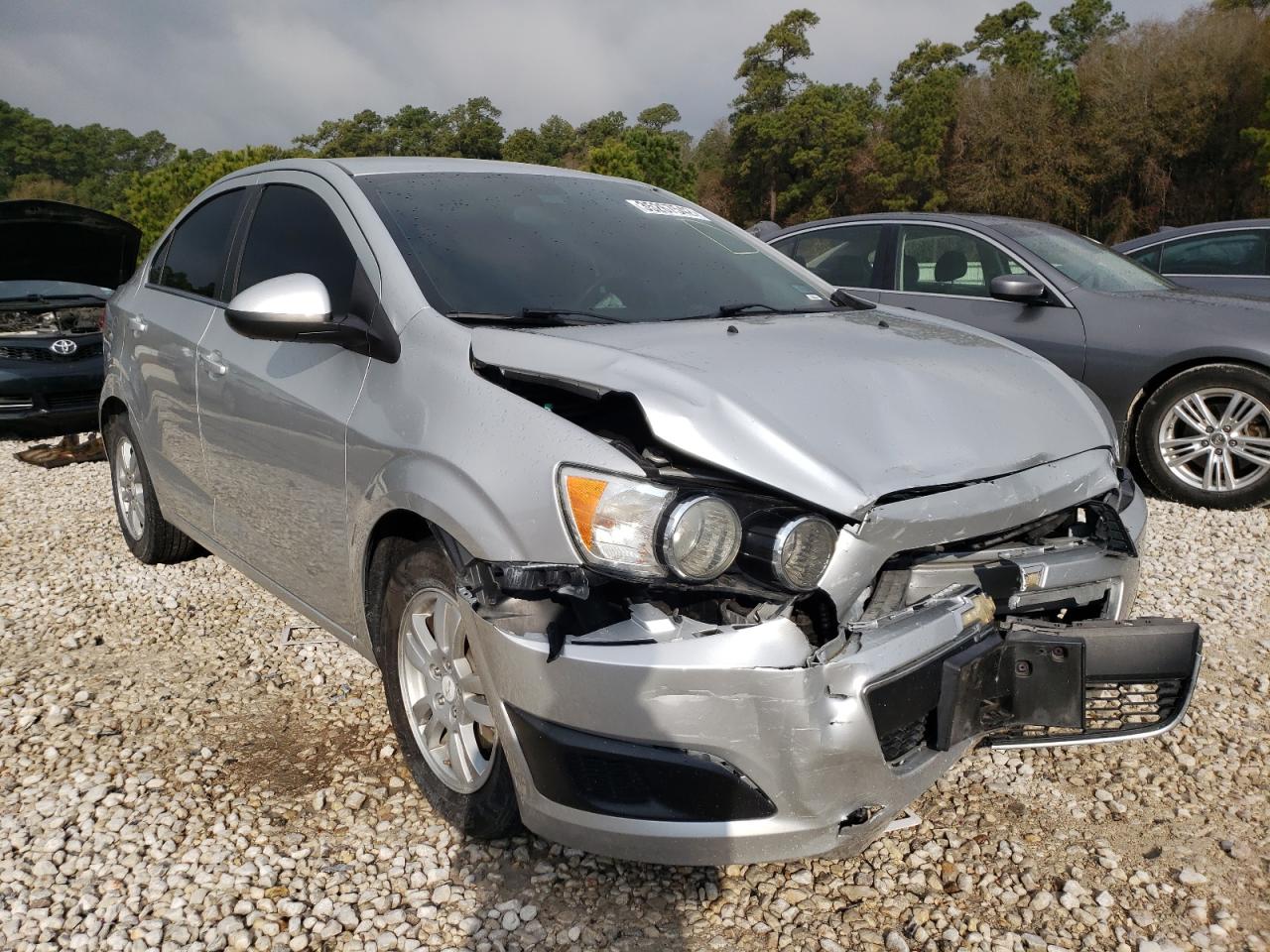 CHEVROLET SONIC LT 2014 with VIN 1G1JC5SH3E4236307 - Photo from auction