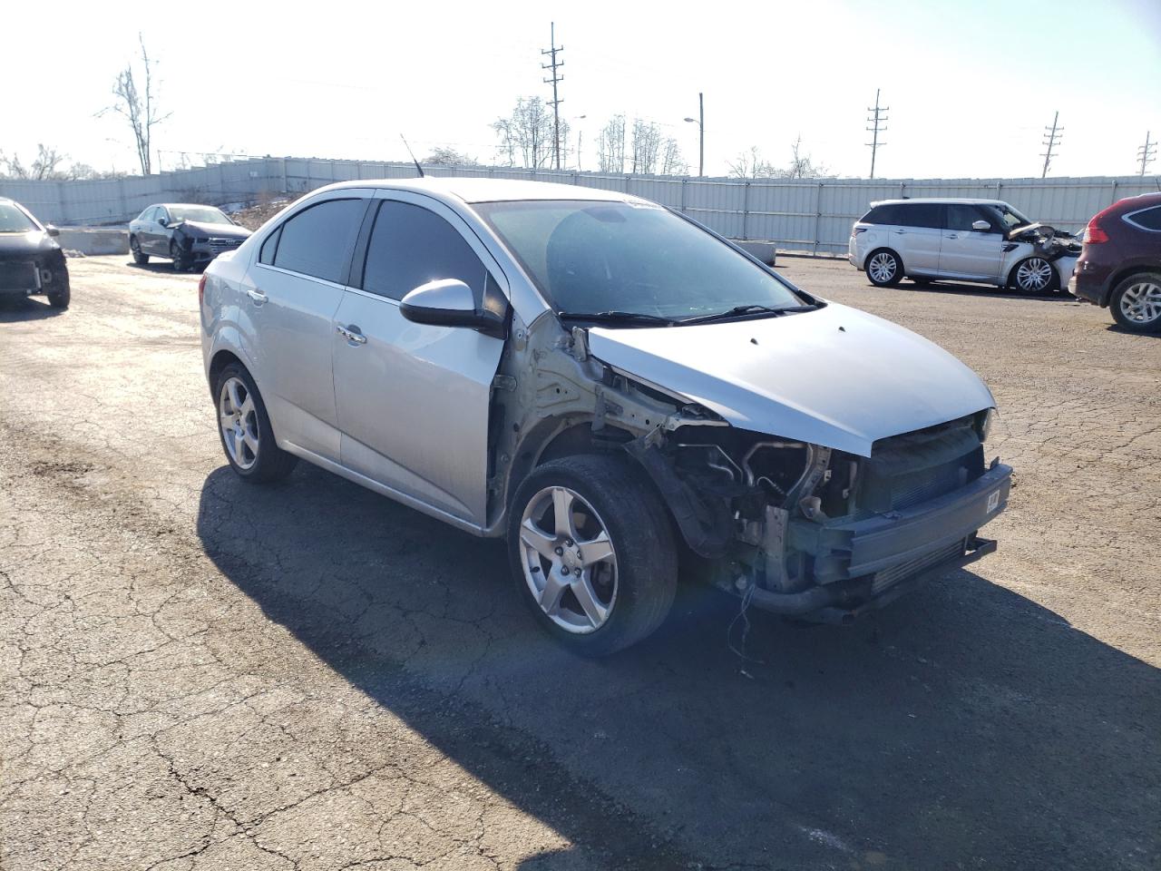 CHEVROLET SONIC LTZ 2014 with VIN 1G1JE5SB4E4219800 - Photo from auction