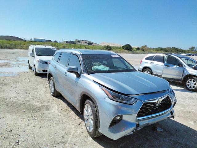 TOYOTA HIGHLANDER 2021 with VIN 5TDYZRAH3MS054686 - Photo from auction