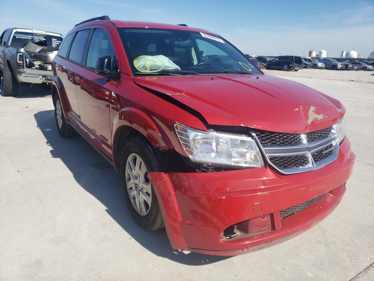 DODGE JOURNEY SE 2016 with VIN 3C4PDCAB7GT159504 - Photo from auction