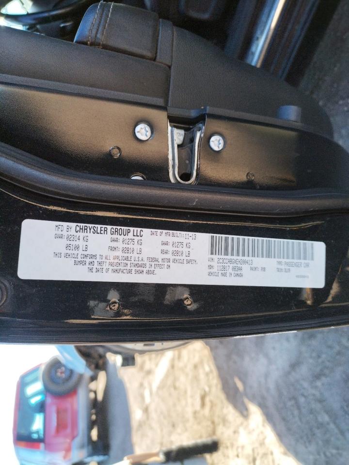 Photo 10 from auction – 2014 CHRYSLER 300 S with VIN 2C3CCABGXEH200413