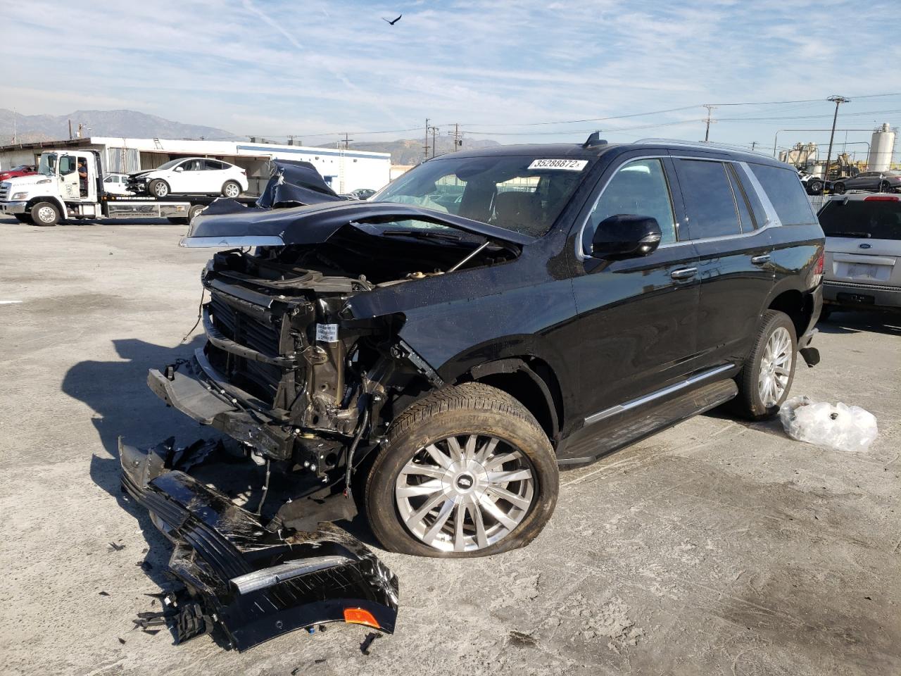 Photo 2 from auction – 2021 CADILLAC ESCALADE P with VIN 1GYS4BKL1MR371955