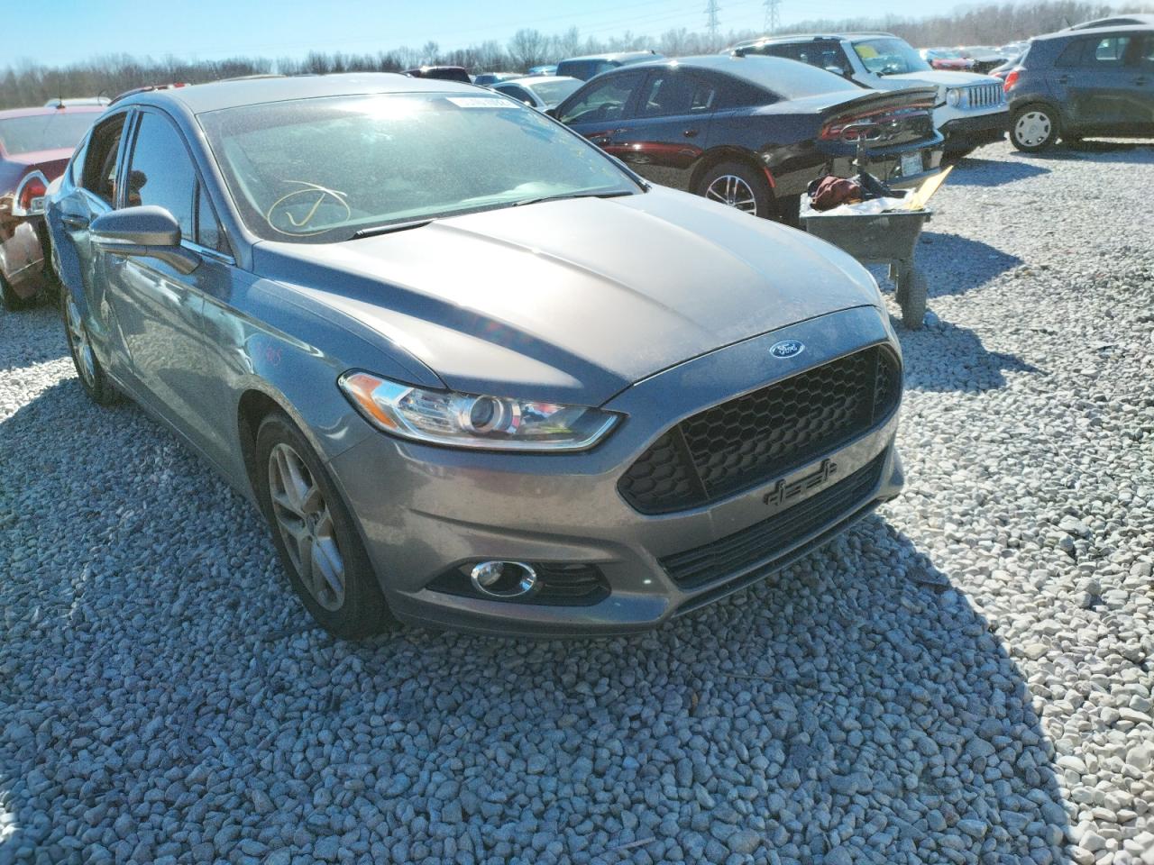 FORD FUSION SE 2013 with VIN 3FA6P0HR6DR277482 - Photo from auction
