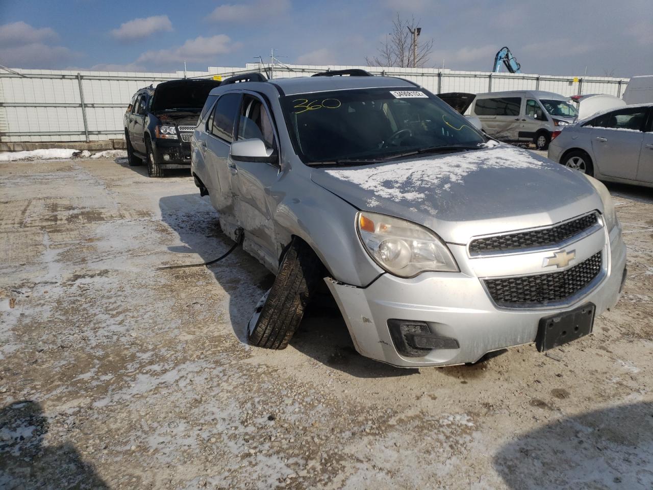 CHEVROLET EQUINOX LT 2011 مع رقم تعريف المركبة 2GNALDEC9B1282319 - صورة من المزاد