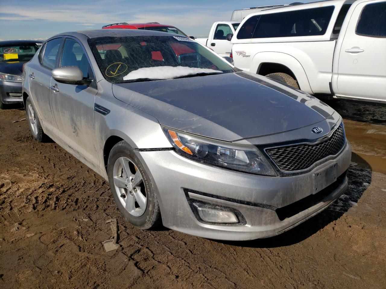 Photo 1 from auction – 2014 KIA OPTIMA LX with VIN 5XXGM4A76EG293480