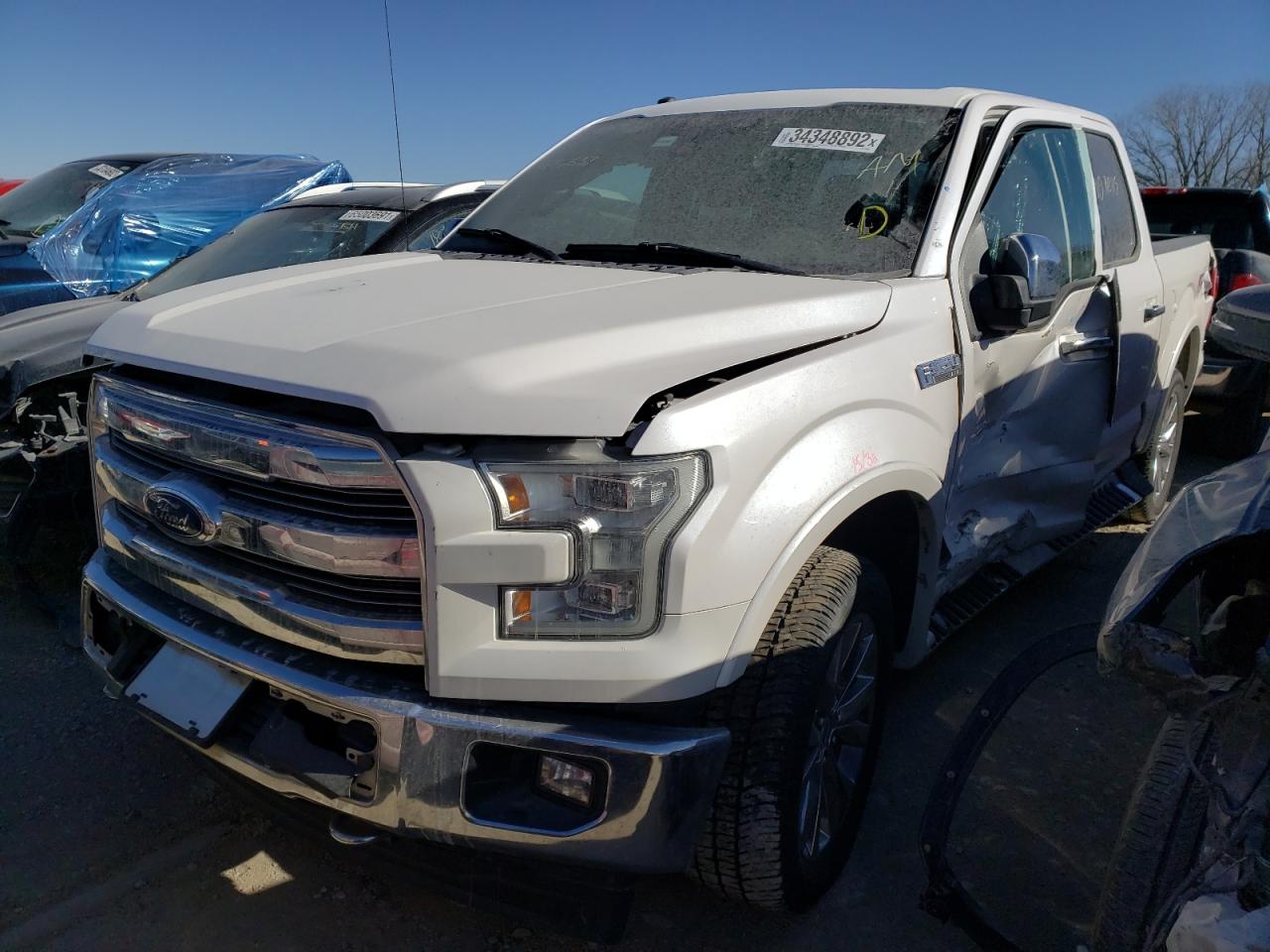 Photo 2 from auction – 2017 FORD F150 SUPER with VIN 1FTEW1EF7HKC62637