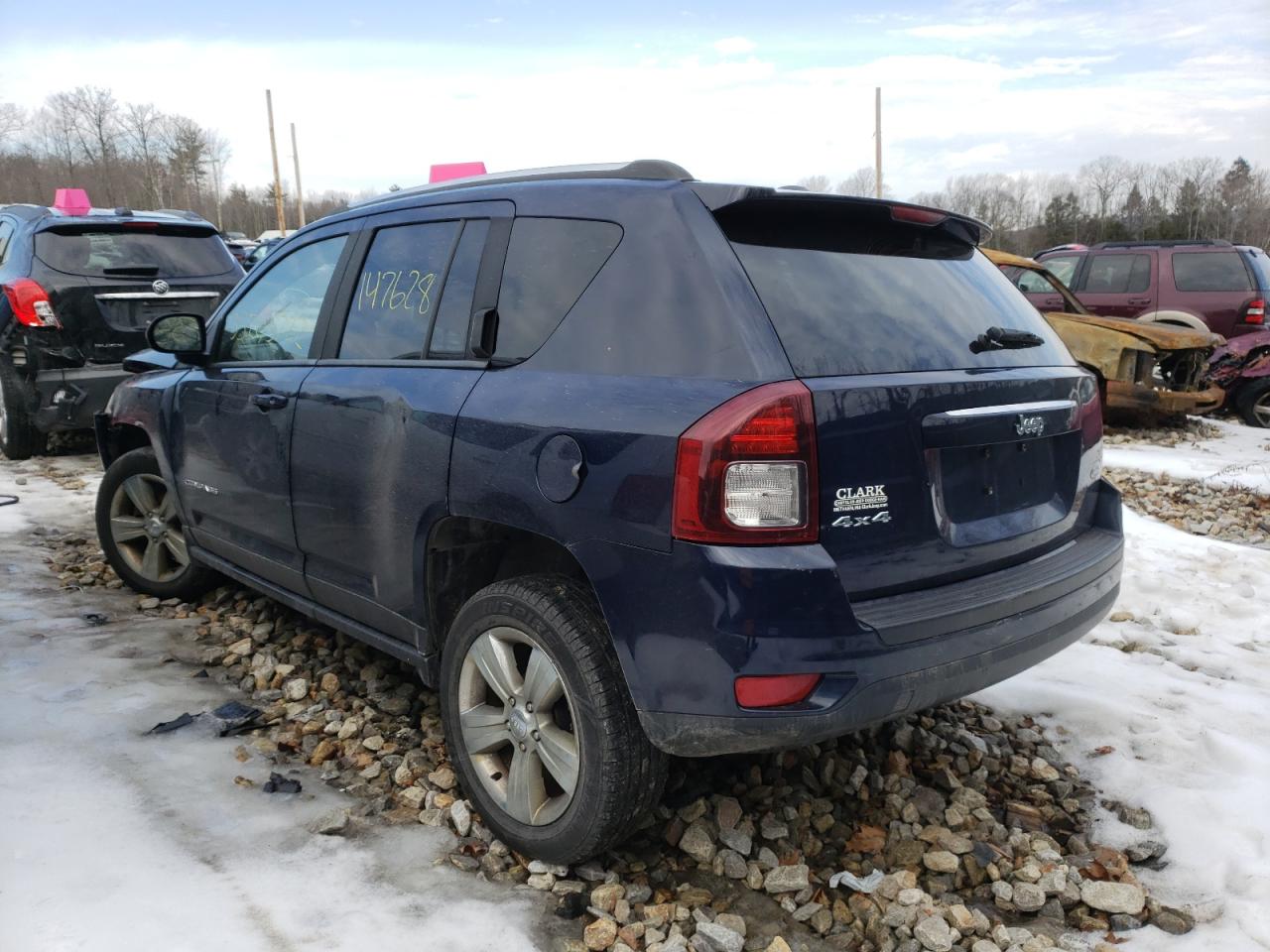 Photo 3 from auction – 2014 JEEP COMPASS LA with VIN 1C4NJDEBXED506990
