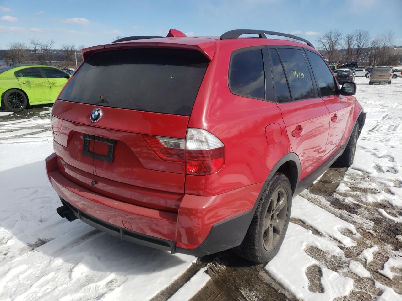 Photo 4 from auction – 2007 BMW X3 3.0SI with VIN WBXPC93497WF13883