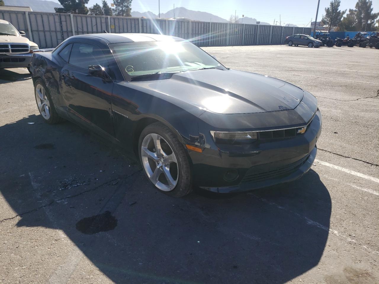 CHEVROLET CAMARO LT 2015 with VIN 2G1FD1E34F9306990 - Photo from auction