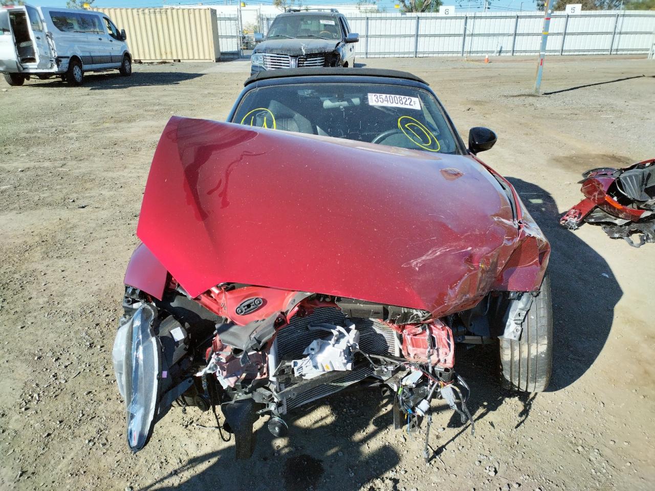 Photo 9 from auction – 2019 MAZDA MX-5 MIATA with VIN JM1NDAB76K0307086