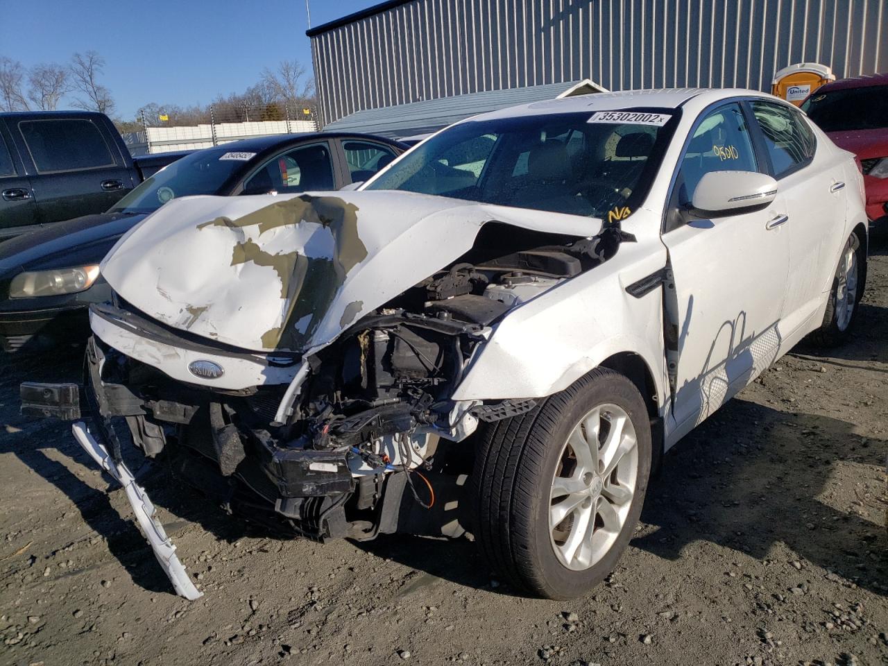 Photo 2 from auction – 2013 KIA OPTIMA EX with VIN 5XXGN4A72DG135696
