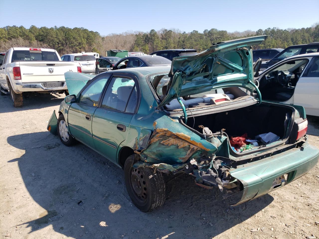Photo 3 from auction – 1997 TOYOTA COROLLA DX with VIN 1NXBB02E2VZ520188