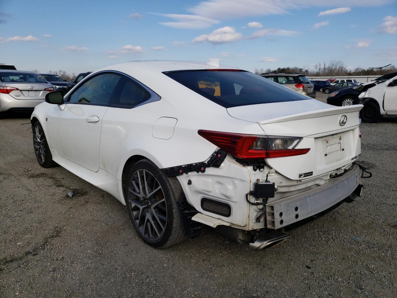 Photo 3 from auction – 2015 LEXUS RC 350 with VIN JTHSE5BC8F5005343