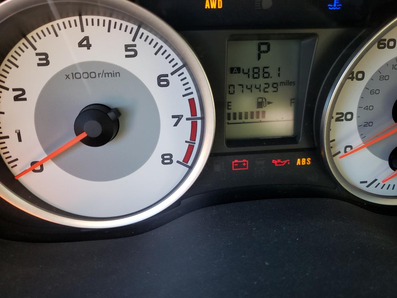 Photo 8 from auction – 2014 SUBARU IMPREZA PR with VIN JF1GPAC63E8243817