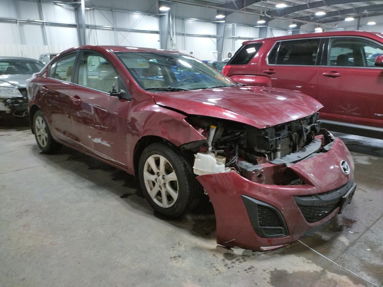 MAZDA 3 I 2011 with VIN JM1BL1VF6B1457895 - Photo from auction