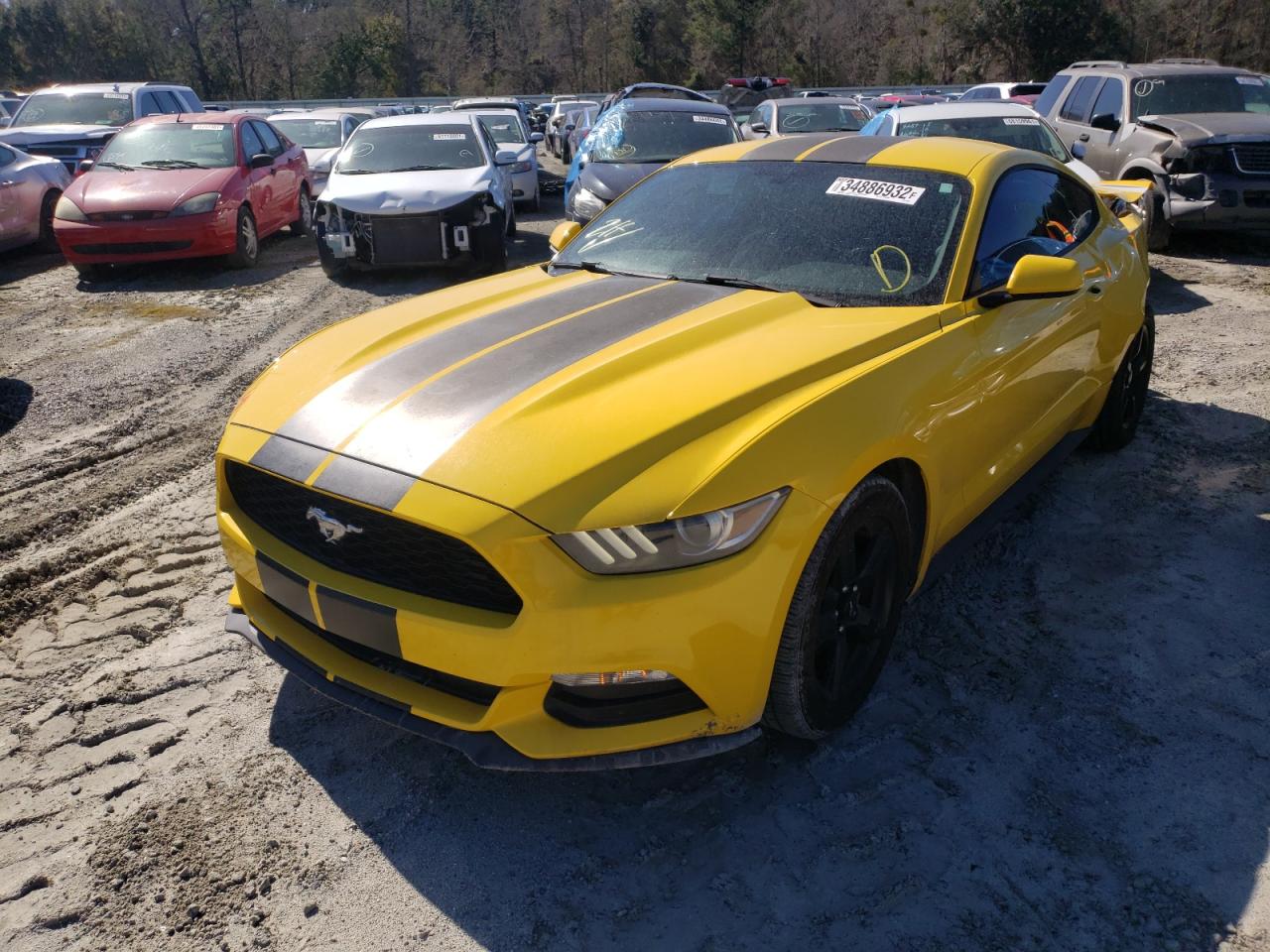 Photo 2 from auction – 2015 FORD MUSTANG with VIN 1FA6P8AM7F5347946