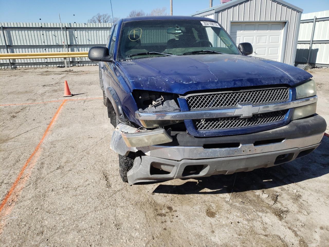 Photo 9 from auction – 2003 CHEVROLET SILVERADO with VIN 2GCEK19T231215777