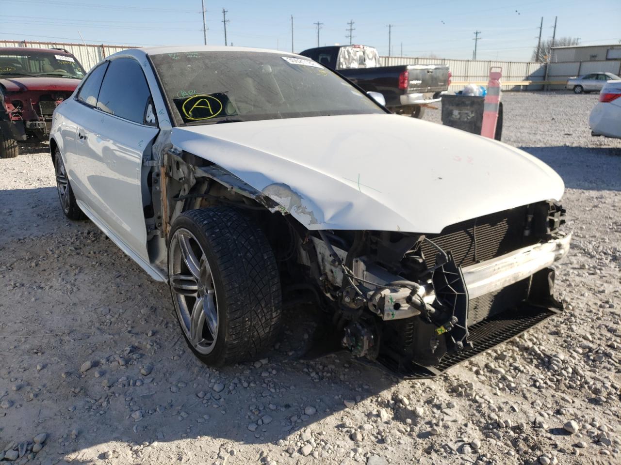 AUDI S5 PREMIUM 2014 with VIN WAUCGAFR9EA022727 - Photo from auction