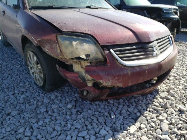 Photo 9 from auction – 2007 MITSUBISHI GALANT ES with VIN 4A3AB56F27E036192