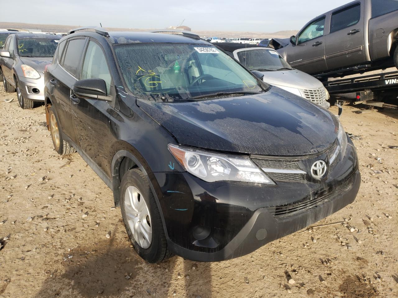 TOYOTA RAV4 LE 2015 with VIN 2T3BFREV0FW309018 - Photo from auction