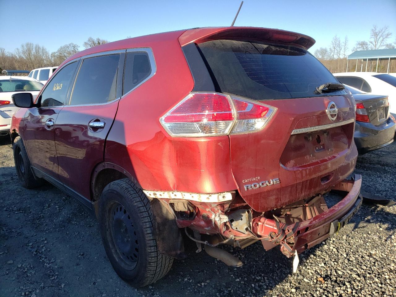Photo 3 from auction – 2015 NISSAN ROGUE S with VIN KNMAT2MT3FP559134