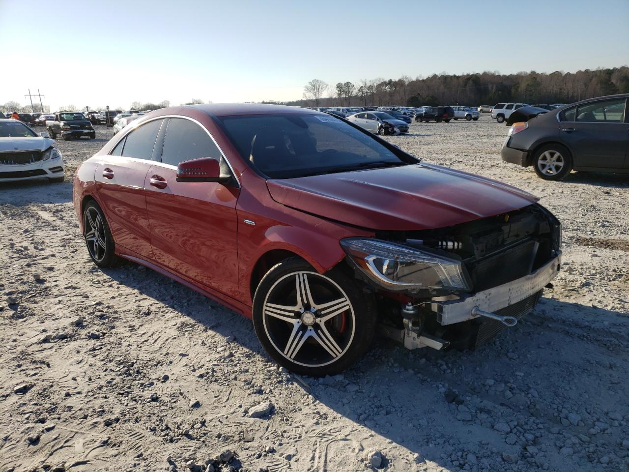 MERCEDES-BENZ CLA 250 2015 with VIN WDDSJ4EBXFN178989 - Photo from auction