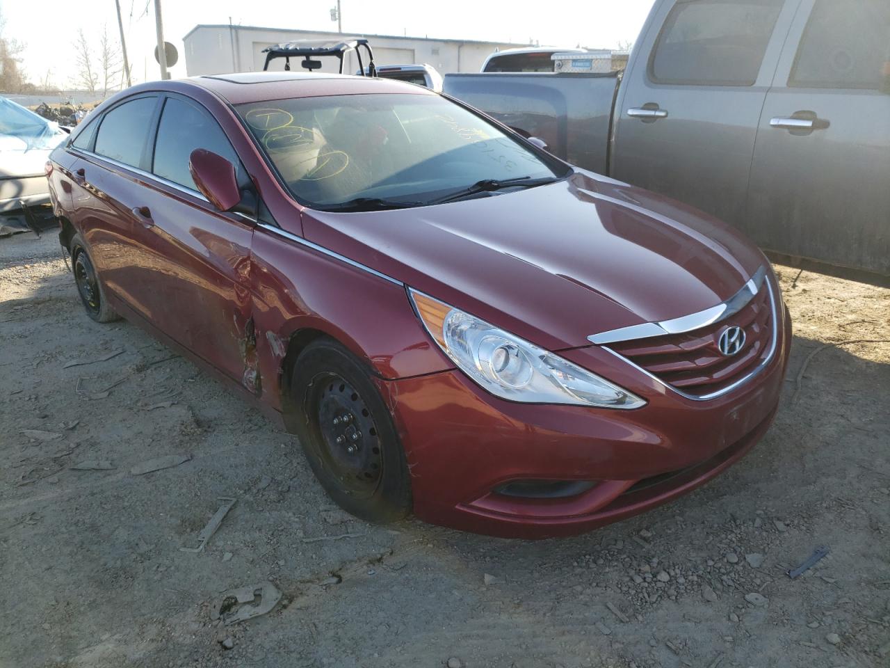HYUNDAI SONATA GLS 2011 with VIN 5NPEB4AC6BH087490 - Photo from auction