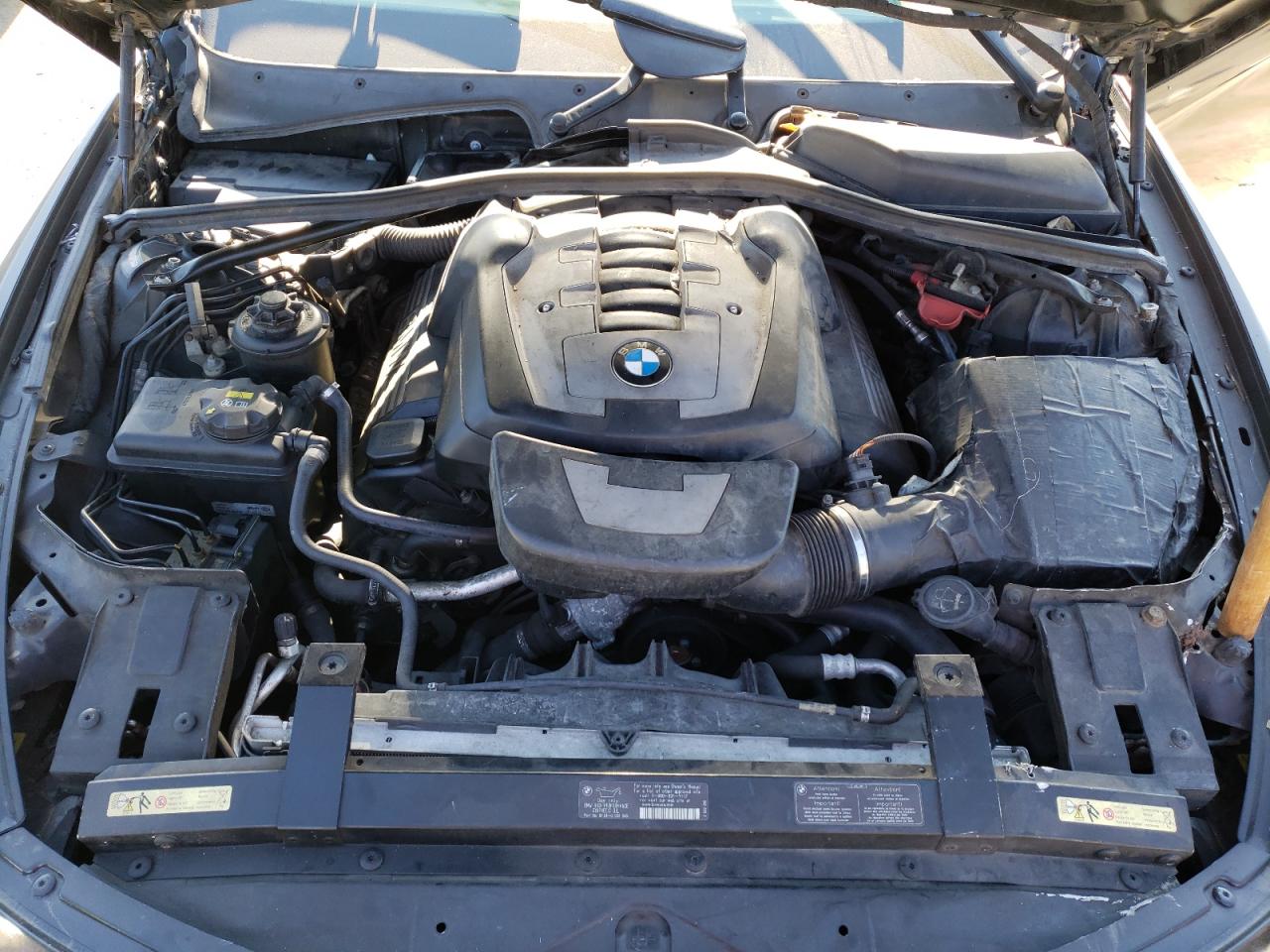 Photo 7 from auction – 2007 BMW 650 I with VIN WBAEK13557CN81272